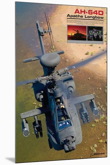 AH-64D Apache Longbow-null-Mounted Art Print