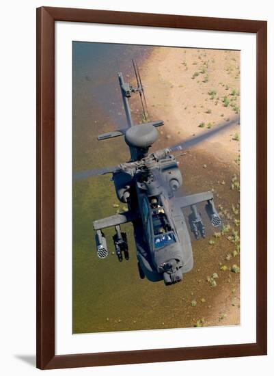 AH-64D Apache Longbow-null-Framed Art Print