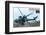 AH-64E Apache Helicopter-null-Framed Art Print