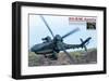 AH-64E Apache Helicopter-null-Framed Art Print