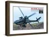 AH-64E Apache Helicopter-null-Framed Art Print