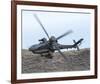 AH-64E Apache helicopter-null-Framed Art Print