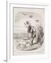 Ah! Sapristi.... Je Crois Que Ce Sont Des Oiseaux De Proie.... Ils Mangeaient Du Raisin!-Honore Daumier-Framed Giclee Print