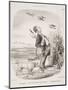 Ah! Sapristi.... Je Crois Que Ce Sont Des Oiseaux De Proie.... Ils Mangeaient Du Raisin!-Honore Daumier-Mounted Giclee Print