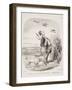 Ah! Sapristi.... Je Crois Que Ce Sont Des Oiseaux De Proie.... Ils Mangeaient Du Raisin!-Honore Daumier-Framed Giclee Print