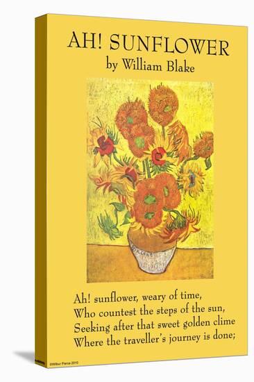 Ah! Sunflower-William Blake-Stretched Canvas