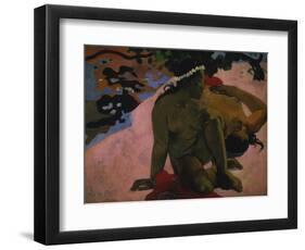 Aha Oe Feii? (Are You Jealous?) 1892-Paul Gauguin-Framed Giclee Print