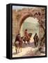 Ahab and Elijah meet - Bible-William Brassey Hole-Framed Stretched Canvas