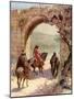 Ahab and Elijah meet - Bible-William Brassey Hole-Mounted Giclee Print