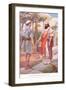 Ahab Asks Naboth for His Vineyard-Arthur A. Dixon-Framed Giclee Print