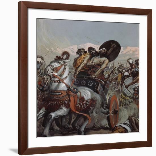 Ahab Pierced by an Arrow-James Jacques Joseph Tissot-Framed Giclee Print