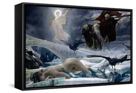 Ahasuerus at the End of the World-Adolph Hiremy-Hirschl-Framed Stretched Canvas