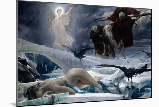 Ahasuerus at the End of the World-Adolph Hiremy-Hirschl-Mounted Giclee Print