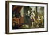 Ahasuerus, King of Persia, Showing His Treasure to Mordecai, Uncle of His Wife Esther-Claude Vignon-Framed Giclee Print