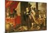 Ahasuerus Showing His Treasure to Mordecai-Claude Vignon-Mounted Giclee Print