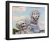 Ahh! Scary!-Marie Marfia-Framed Giclee Print