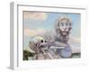 Ahh! Scary!-Marie Marfia-Framed Giclee Print