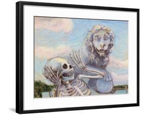 Ahh! Scary!-Marie Marfia-Framed Giclee Print