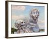 Ahh! Scary!-Marie Marfia-Framed Giclee Print