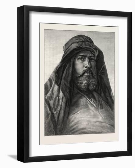 Ahhmed-Aboo Nabboot, the Dragoman, Egypt, 1879-null-Framed Giclee Print