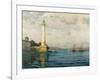 Ahirkapi Feneri Lighthouse, Early 20th Century-Michael Zeno Diemer-Framed Giclee Print