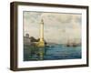 Ahirkapi Feneri Lighthouse, Early 20th Century-Michael Zeno Diemer-Framed Giclee Print