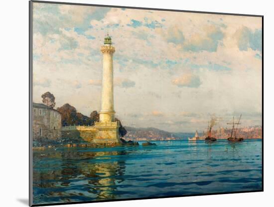 Ahirkapi Feneri Lighthouse-Michael Zeno Diemer-Mounted Giclee Print