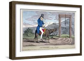 Ahithophel in the Dumps, 1830-Henry Heath-Framed Giclee Print