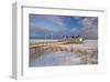 Ahlbeck Pier and Beach, Baltic Sea Resort of Ahlbeck, Usedom, Germany-null-Framed Art Print