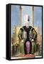 Ahmed I, Ottoman Emperor, (1808)-John Young-Framed Stretched Canvas