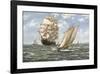 Ahoy!-Montague Dawson-Framed Premium Giclee Print