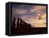 Ahu Tongariki, Easter Island (Rapa Nui), Chile, South America-Jochen Schlenker-Framed Stretched Canvas