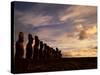 Ahu Tongariki, Easter Island (Rapa Nui), Chile, South America-Jochen Schlenker-Stretched Canvas