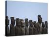 Ahu Tongariki, Easter Island (Rapa Nui), Unesco World Heritage Site, Chile, South America-Michael Snell-Stretched Canvas