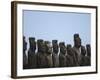 Ahu Tongariki, Easter Island (Rapa Nui), Unesco World Heritage Site, Chile, South America-Michael Snell-Framed Photographic Print