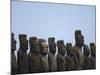 Ahu Tongariki, Easter Island (Rapa Nui), Unesco World Heritage Site, Chile, South America-Michael Snell-Mounted Photographic Print