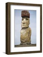 Ahu Tongariki Statue Called Moai-Hal Beral-Framed Photographic Print