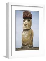 Ahu Tongariki Statue Called Moai-Hal Beral-Framed Photographic Print