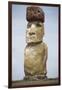 Ahu Tongariki Statue Called Moai-Hal Beral-Framed Photographic Print