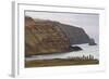 Ahu Tongariki Where 15 Moai Statues Stand with their Backs to the Ocean-Jean-Pierre De Mann-Framed Photographic Print