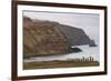 Ahu Tongariki Where 15 Moai Statues Stand with their Backs to the Ocean-Jean-Pierre De Mann-Framed Photographic Print