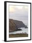 Ahu Tongariki Where 15 Moai Statues Stand with their Backs to the Ocean-Jean-Pierre De Mann-Framed Photographic Print