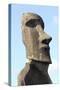 Ahu Tongariki Where 15 Moai Statues Stand with their Backs to the Ocean-Jean-Pierre De Mann-Stretched Canvas