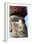 Ahu Tongariki Where 15 Moai Statues Stand with their Backs to the Ocean-Jean-Pierre De Mann-Framed Photographic Print