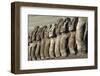 Ahu Tongariki Where 15 Moai Statues Stand with their Backs to the Ocean-Jean-Pierre De Mann-Framed Photographic Print