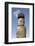 Ahu Tongariki Where 15 Moai Statues Stand with their Backs to the Ocean-Jean-Pierre De Mann-Framed Photographic Print