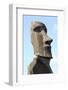 Ahu Tongariki Where 15 Moai Statues Stand with their Backs to the Ocean-Jean-Pierre De Mann-Framed Photographic Print