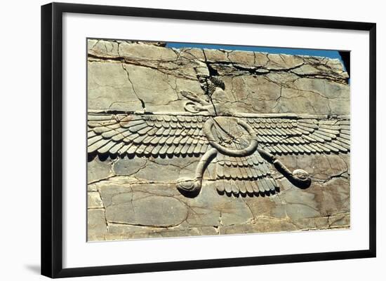 Ahura Mazda, Persepolis, C500 Bc-null-Framed Photographic Print