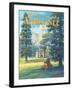 Ahwahnee Hotel-Kerne Erickson-Framed Art Print