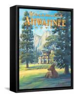 Ahwahnee Hotel-Kerne Erickson-Framed Stretched Canvas